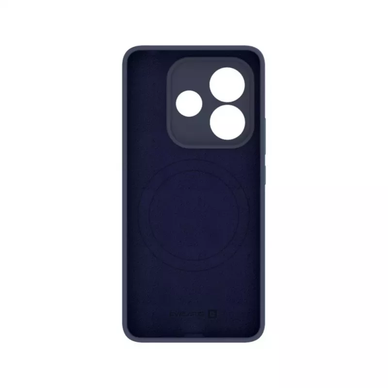 Evelatus Xiaomi Redmi Note 14 Premium Magnetic Soft Touch -silikonikuori tummansininen
