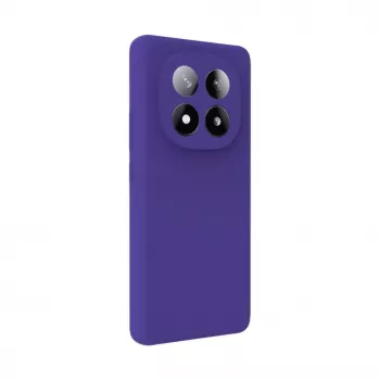 Evelatus Xiaomi Redmi Note 14 Pro 4G / Poco X7 Premium Magnetic Soft Touch -silikonikuori violetti
