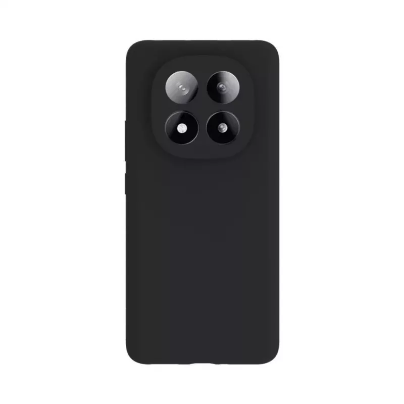 Evelatus Xiaomi Redmi Note 14 Pro 4G / Poco X7 Premium Magnetic Soft Touch -silikonikuori musta