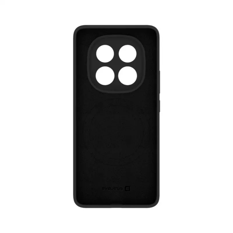 Evelatus Xiaomi Redmi Note 14 Pro Plus Premium Magnetic Soft Touch -silikonikuori musta