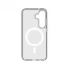Evelatus Samsung Galaxy S24 Clear Case magneetilla, läpinäkyvä
