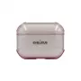 Evelatus Apple AirPods Pro TPU-suojakuori läpinäkyvä pinkki