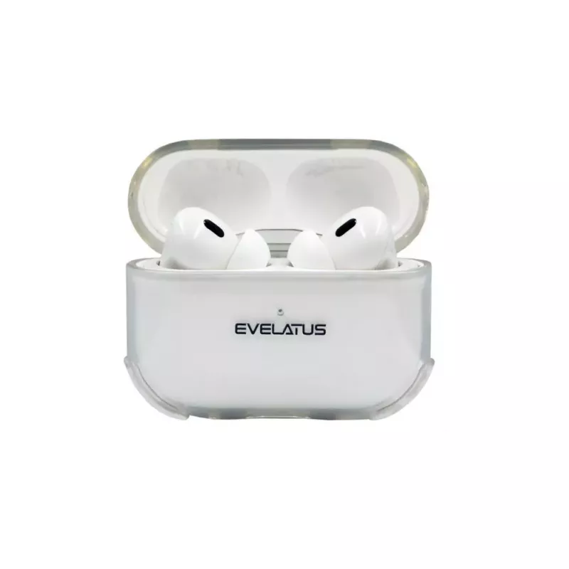 Evelatus Apple AirPods Pro TPU-suojakuori läpinäkyvä