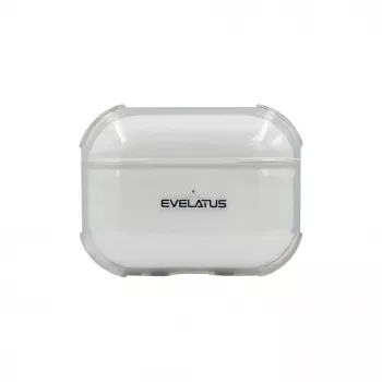 Evelatus Apple AirPods Pro TPU-suojakuori läpinäkyvä