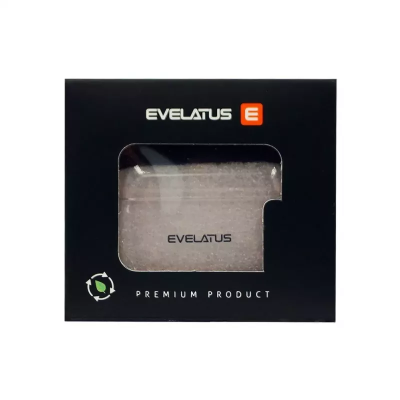Evelatus Apple AirPods Pro 2 TPU-suojakuori läpinäkyvä pinkki