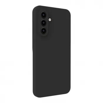Evelatus Samsung Galaxy A36 Premium Magnetic Soft Touch -silikonikotelo musta