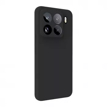 Evelatus Xiaomi 15 Pro Premium MagSafe Soft Touch -silikonikotelo musta