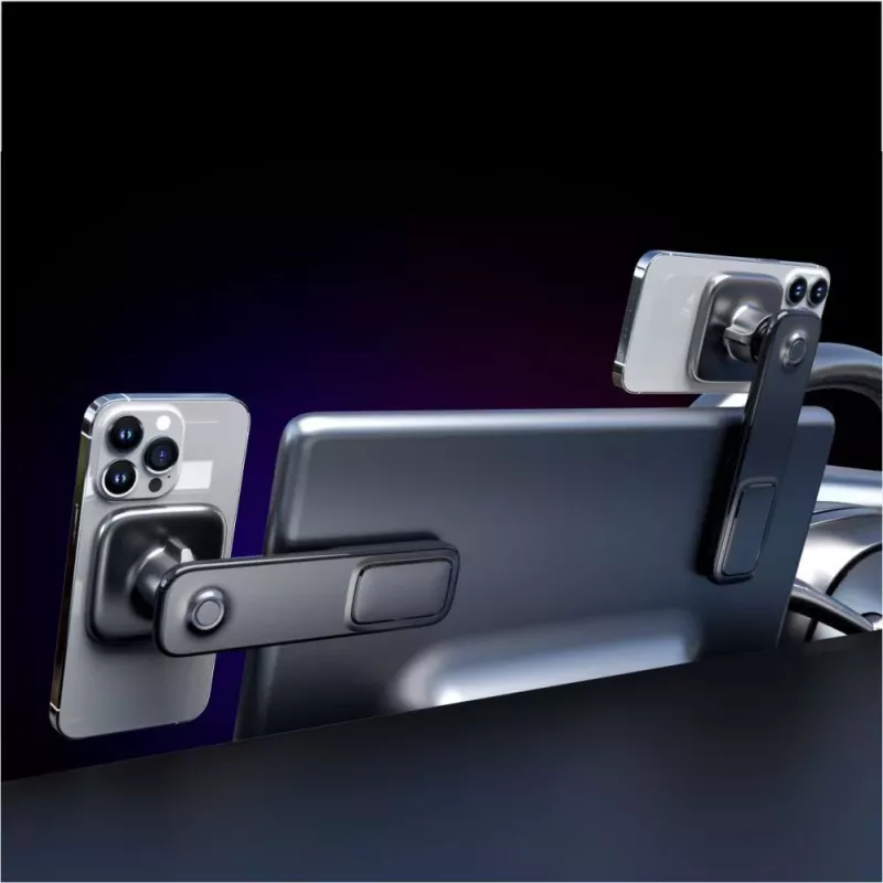 Evelatus liimakiinnike joustava taipuisa MagSafe-yhteensopiva 360 C2+K3 musta