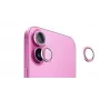 Evelatus Apple iPhone 16 / 16 Plus kameralinssin suojus Armor pinkki