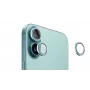 Evelatus Apple iPhone 16 / 16 Plus kameralinssin suojus Armor teal