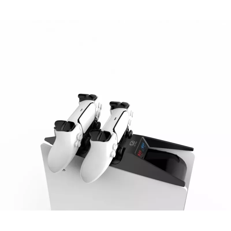 iLike P-5 Dual & Fast -ohjaimen latausasema Sony PlayStation 5 PS5 musta