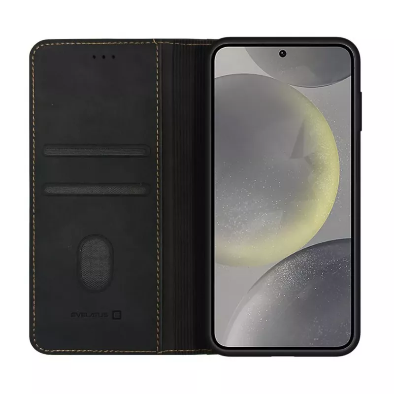 Evelatus Samsung Galaxy S24 Book Case Folio musta