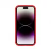 Evelatus Apple iPhone 16e / SE4 Premium Magsafe Soft Touch silikonikuori punainen