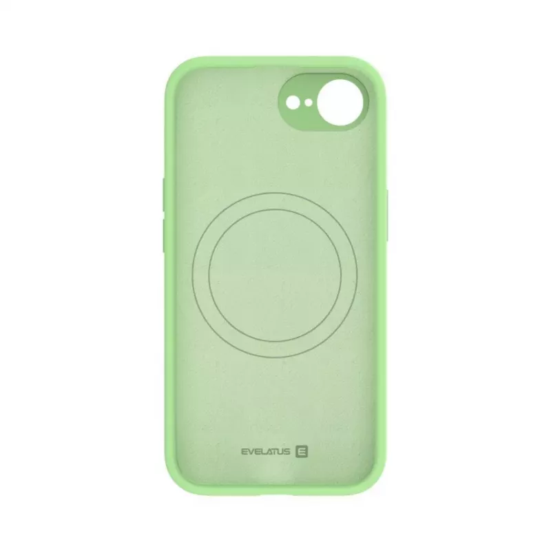 Evelatus Apple iPhone 16e / SE4 Premium Magsafe Soft Touch silikonikuori minttu