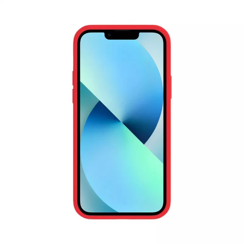Evelatus Apple iPhone 12 / 12 Pro Premium MagSafe Soft Touch silikonikuori punainen