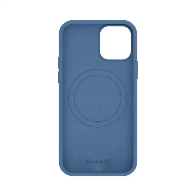 Evelatus Apple iPhone 12 / 12 Pro Premium MagSafe Soft Touch silikonikuori Navy Blue