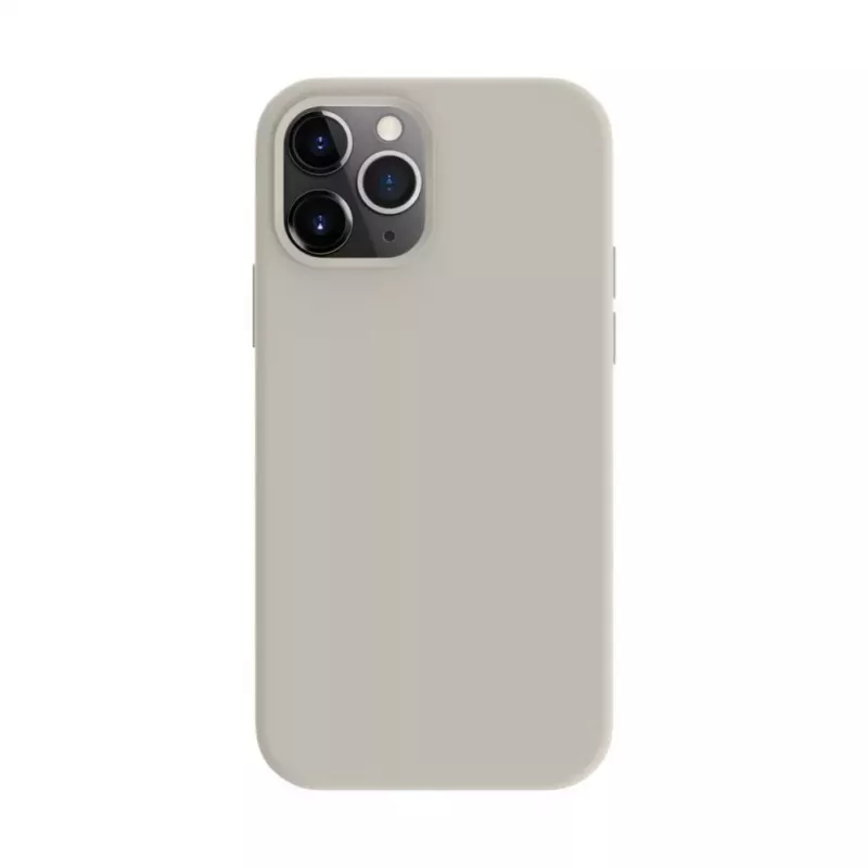 Evelatus Apple iPhone 12 / 12 Pro Premium Magsafe Soft Touch silikonikuori Pebble
