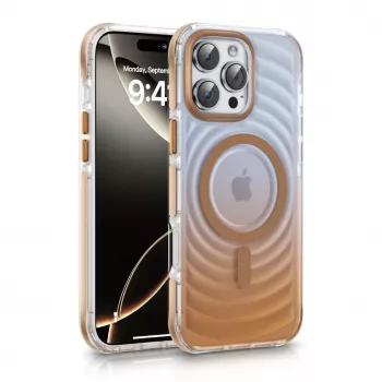 Evelatus Apple iPhone 16 Pro EchoWave Clear MagSafe kulta
