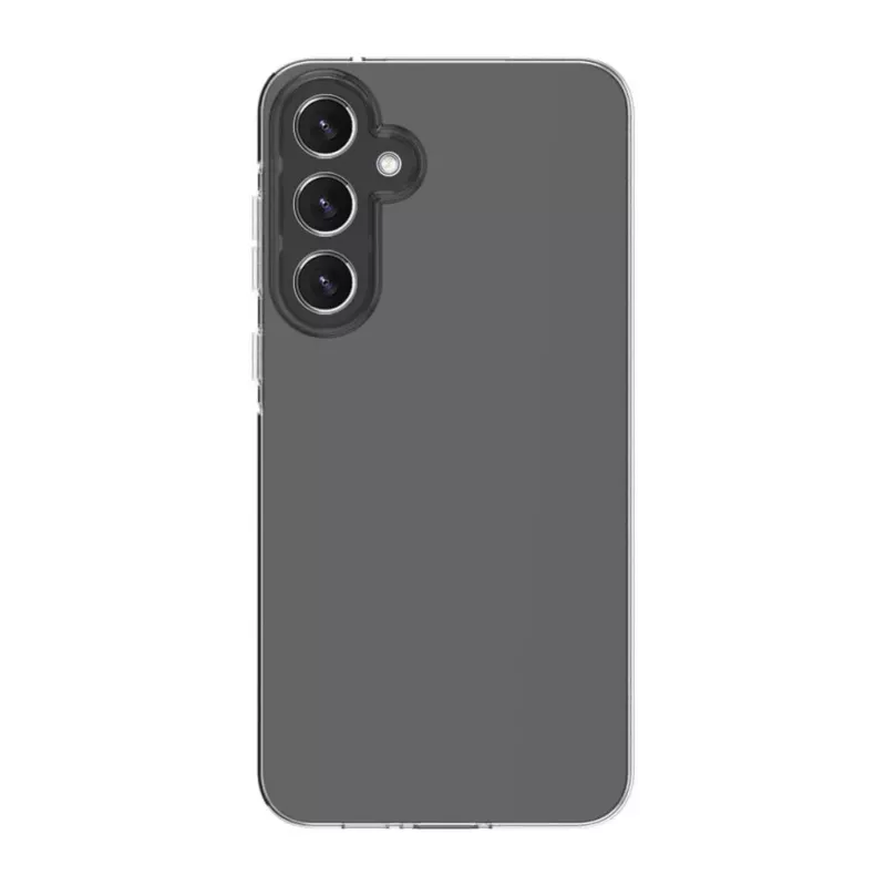 Evelatus Samsung Galaxy A55 kirkas silikonikuori 1,5 mm TPU läpinäkyvä
