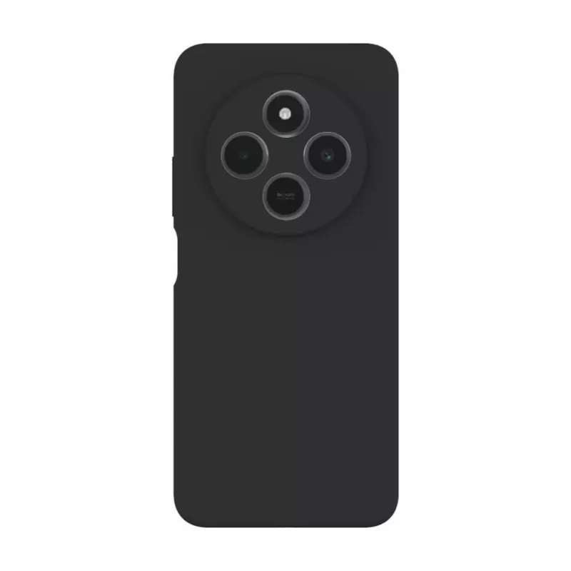 Evelatus Xiaomi Redmi 14C 4G/ 14C 5G / Redmi A4 / POCO C75 Premium Soft Touch Silicone Case musta