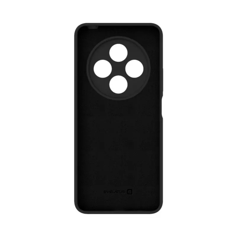 Evelatus Xiaomi Redmi 14C 4G/ 14C 5G / Redmi A4 / POCO C75 Premium Soft Touch Silicone Case musta