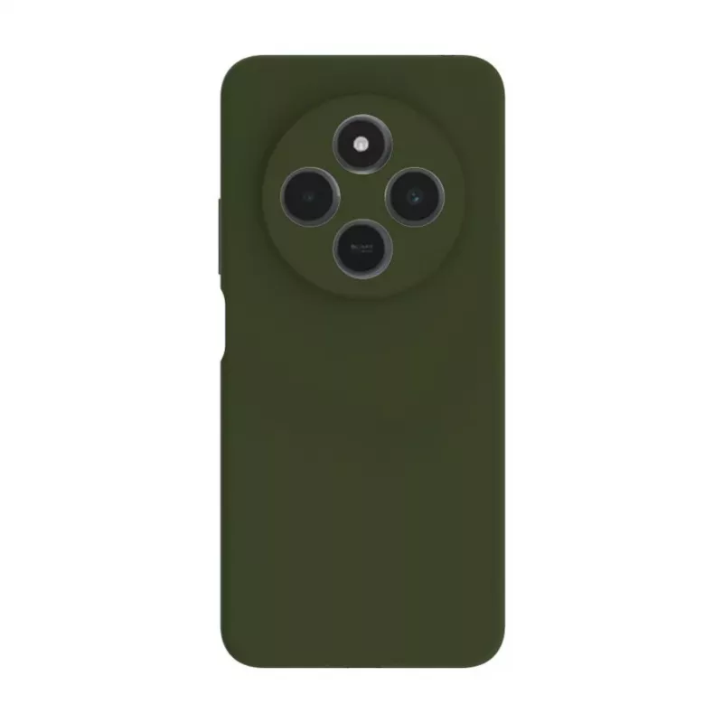 Evelatus Xiaomi Redmi 14C 4G/ 14C 5G / Redmi A4 / POCO C75 Premium Soft Touch Silicone Case tumma oliivi