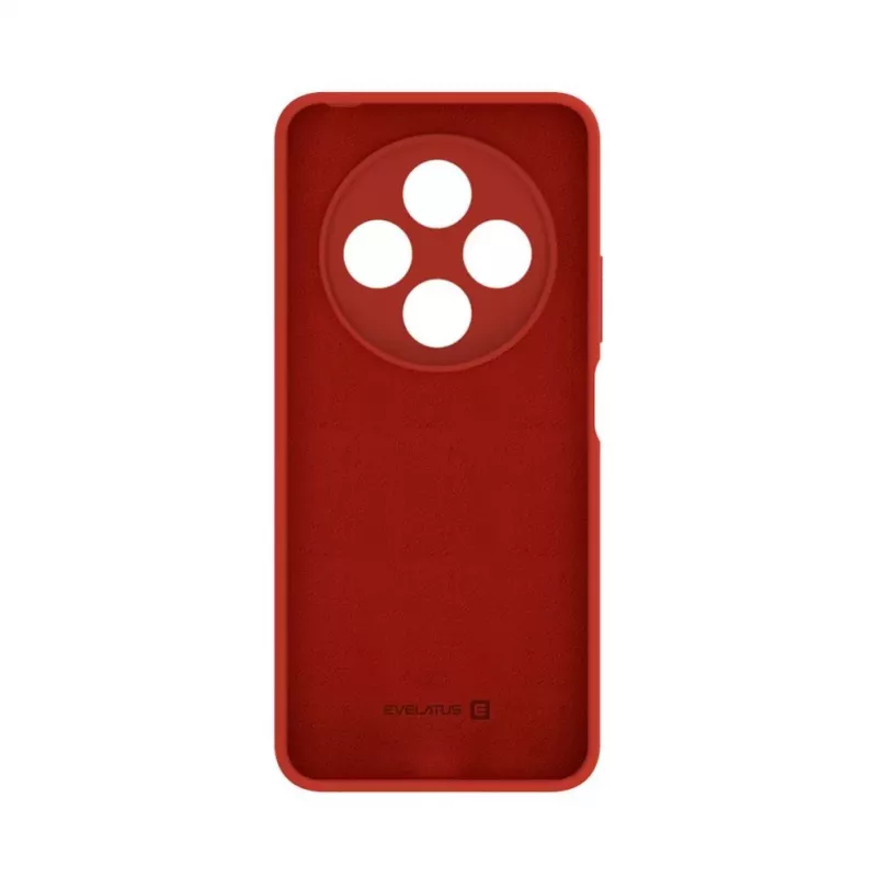 Evelatus Xiaomi Redmi 14C 4G/14C 5G/Redmi A4/POCO C75 Premium Soft Touch Silicone Case punainen