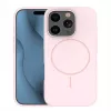 iLike Apple iPhone 16 Pro Soft Touch silikonikotelo magneetilla vaaleanpunainen