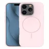 iLike Apple iPhone 16 Pro Max Soft Touch silikonikotelo magneetilla vaaleanpunainen