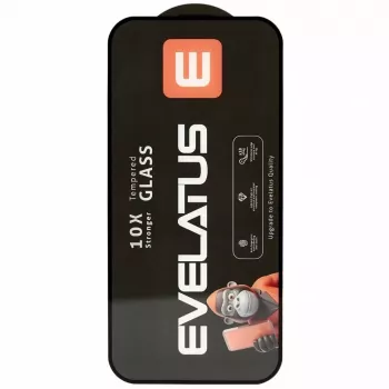Evelatus Apple iPhone 17 Pro Max Corning Gorilla Glass Anti-Static 3D Full Cover 10X Stronger näytönsuojus