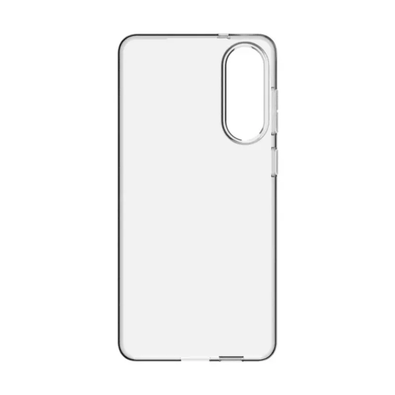Evelatus Samsung Galaxy S25 Edge Clear silikonikuori 1,5 mm TPU läpinäkyvä
