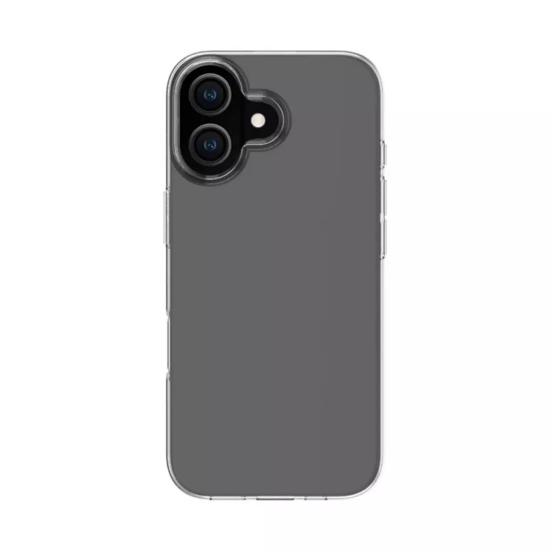 Evelatus Apple iPhone 17 Clear silikonikuori 1,5 mm TPU läpinäkyvä