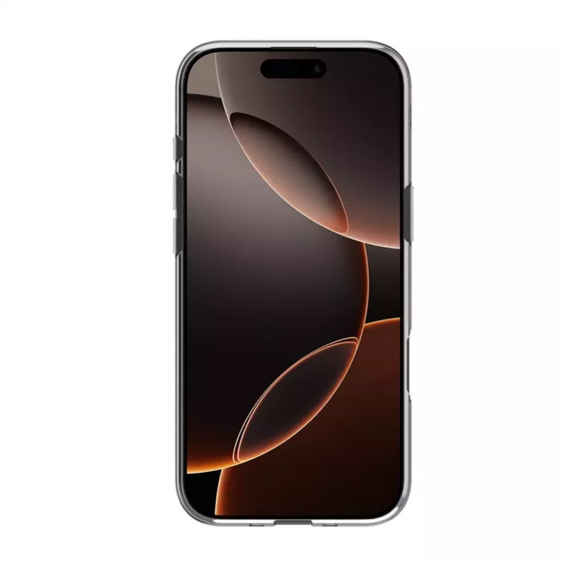 Evelatus Apple iPhone 17 Air Clear silikonikuori 1,5 mm TPU läpinäkyvä
