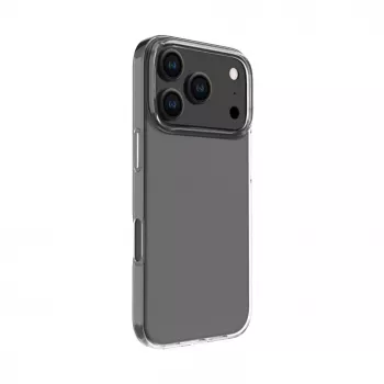 Evelatus Apple iPhone 17 Pro Clear silikonikuori 1,5 mm TPU läpinäkyvä
