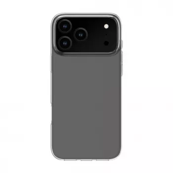 Evelatus Apple iPhone 17 Pro Max Clear silikonikuori 1,5 mm TPU läpinäkyvä