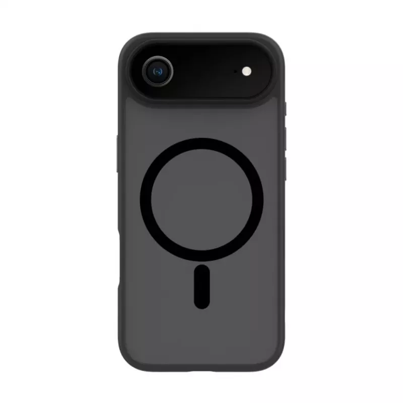 Evelatus Apple iPhone 17 Air Hybrid Case MagSafe-yhteensopiva PC+TPU musta