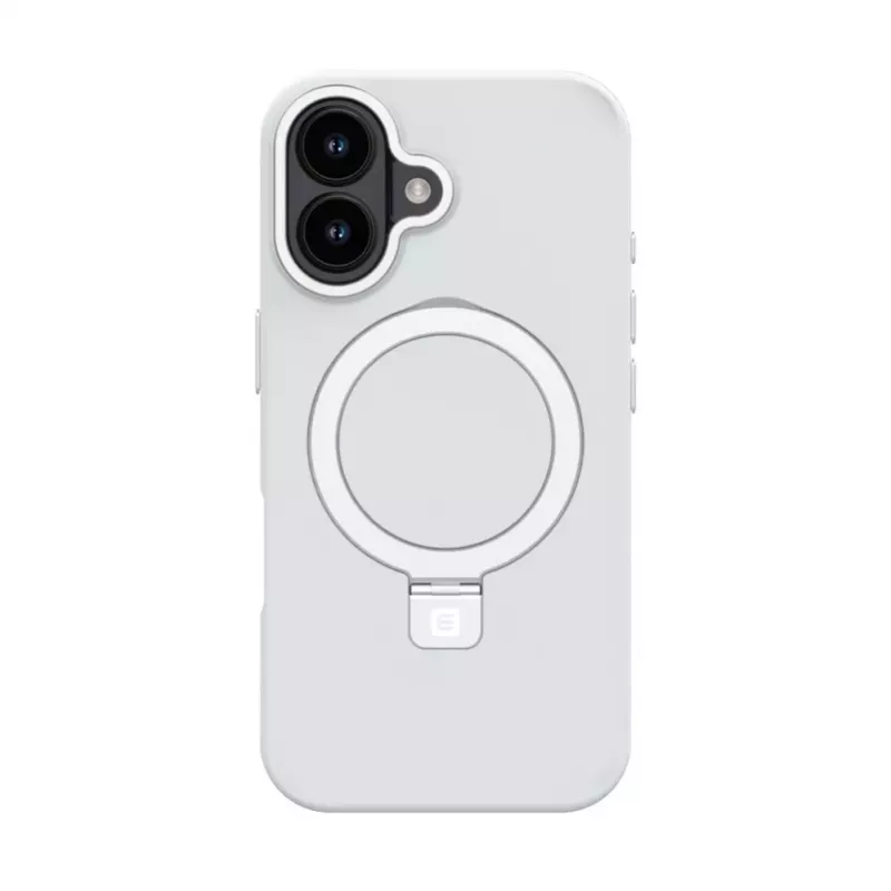 EVELATUS Apple iPhone 17 Shield Case MagSafe-yhteensopiva ja teline mattahopea