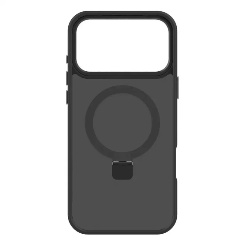 Evelatus Apple iPhone 17 Pro Max Shield Case MagSafe-yhteensopiva ja teline mattamusta