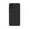Evelatus Samsung Galaxy S25 Edge Premium Magnetic Soft Touch silikonikuori musta