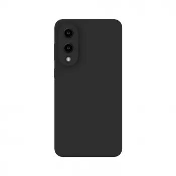 Evelatus Samsung Galaxy S25 Edge Premium Magnetic Soft Touch silikonikuori musta