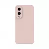 Evelatus Samsung Galaxy S25 Edge Premium Magnetic Soft Touch silikonikuori Pink Sand