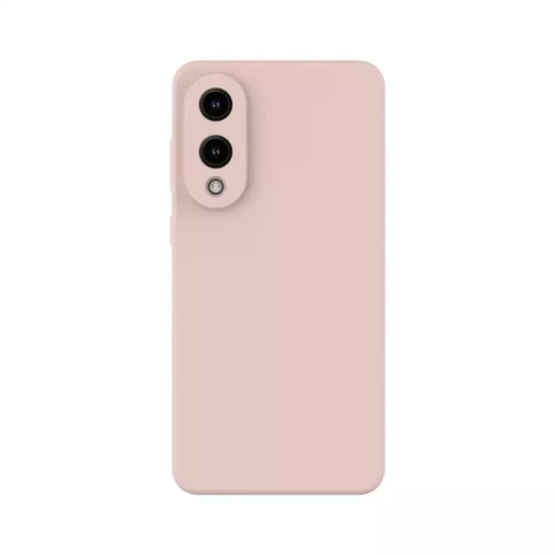 Evelatus Samsung Galaxy S25 Edge Premium Magnetic Soft Touch silikonikuori Pink Sand