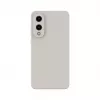 Evelatus Samsung Galaxy S25 Edge Premium Magnetic Soft Touch silikonikuori Pebble