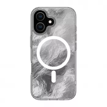 Evelatus Apple iPhone 17 IMD Glacier Case MagSafe-yhteensopiva harmaa