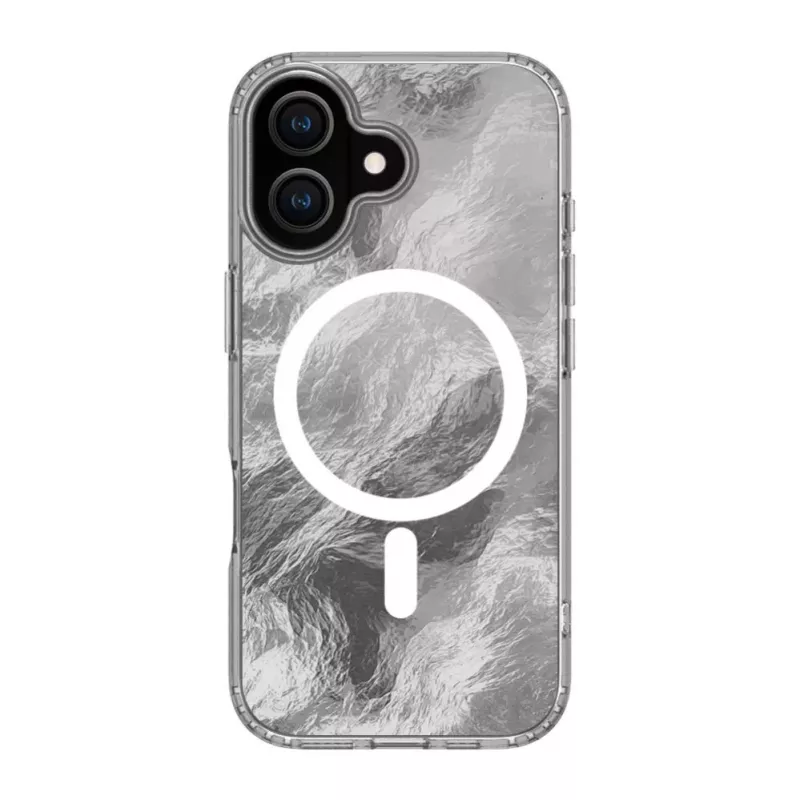 Evelatus Apple iPhone 17 IMD Glacier Case MagSafe-yhteensopiva harmaa