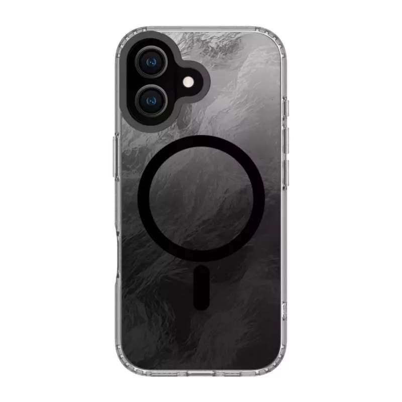 Evelatus Apple iPhone 17 IMD Glacier Case MagSafe-yhteensopiva musta