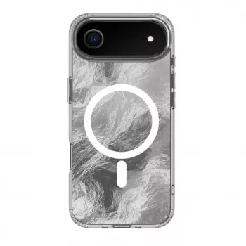 Evelatus Apple iPhone 17 Air IMD Glacier Case MagSafe-yhteensopiva harmaa