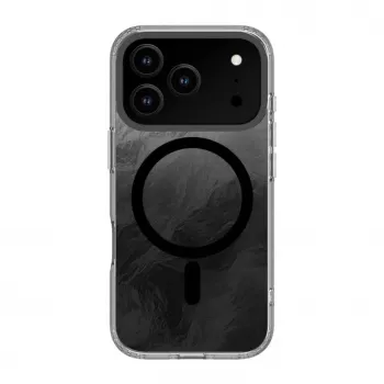 Evelatus Apple iPhone 17 Pro IMD Glacier Case MagSafe-yhteensopiva musta