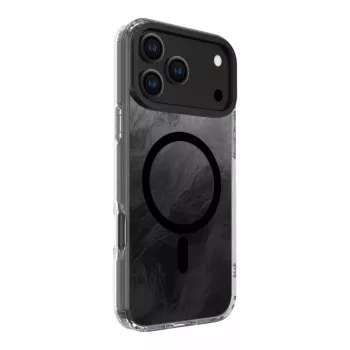 Evelatus Apple iPhone 17 Pro Max IMD Glacier -kotelo MagSafe-yhteensopiva musta