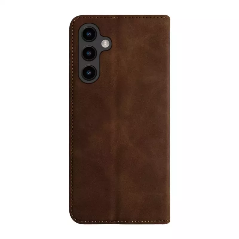 Evelatus Samsung Galaxy A17 kirjakotelo ruskea
